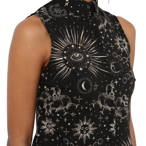 Black Milk Work It Shirt Celestial print - Picture 10 of 10